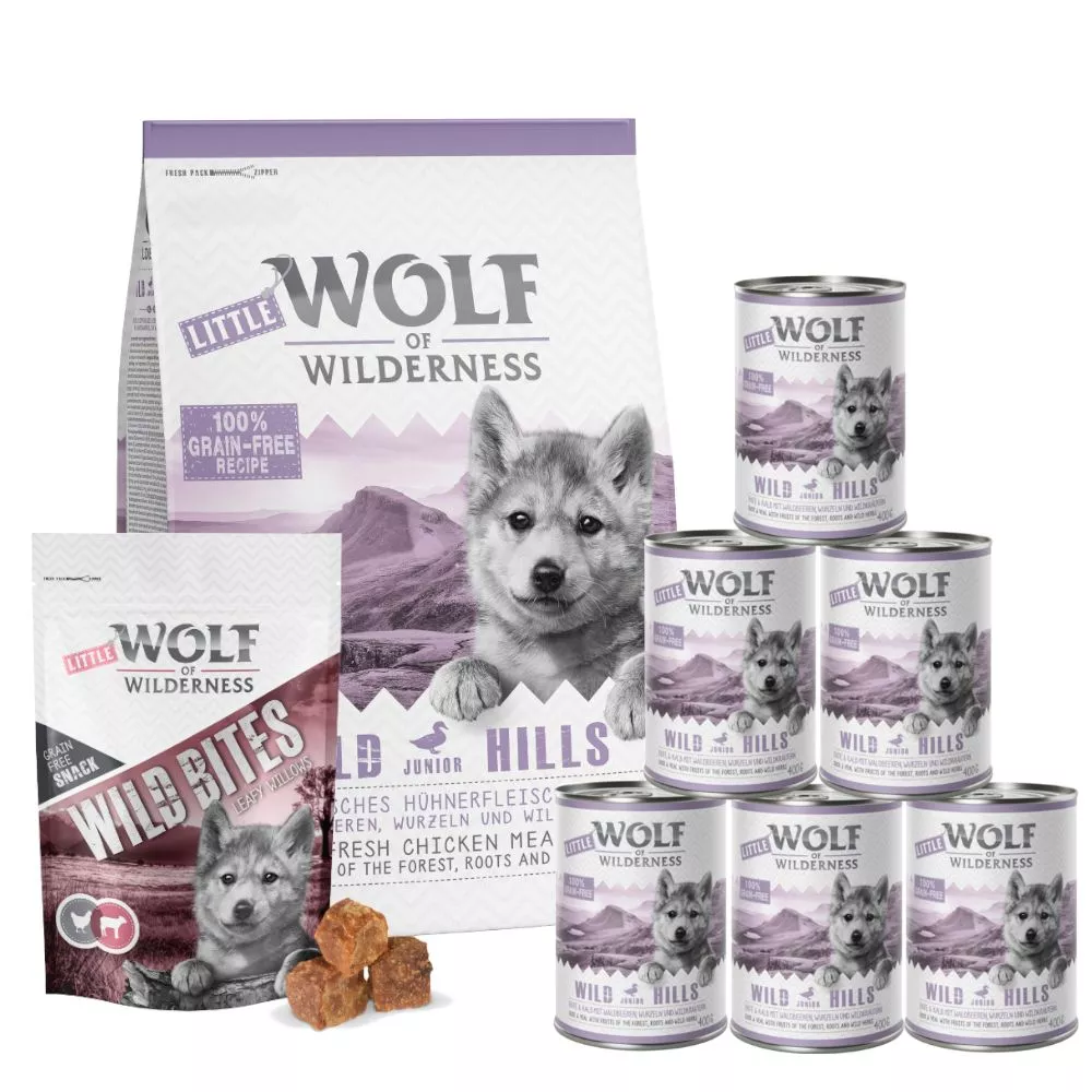 Little Wolf of Wilderness Junior prøvepakke